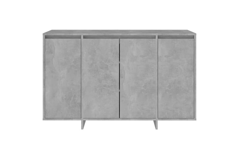 Skjenk betonggrå 120x41x75 cm sponplate - Grå - Oppbevaring - Oppbevaringsmøbler - Sideboard & skjenker