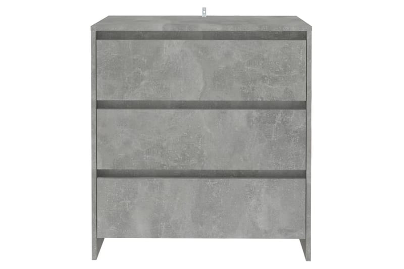 Skjenk betonggrå 70x41x75 cm sponplate - Grå - Oppbevaring - Oppbevaringsmøbler - Sideboard & skjenker