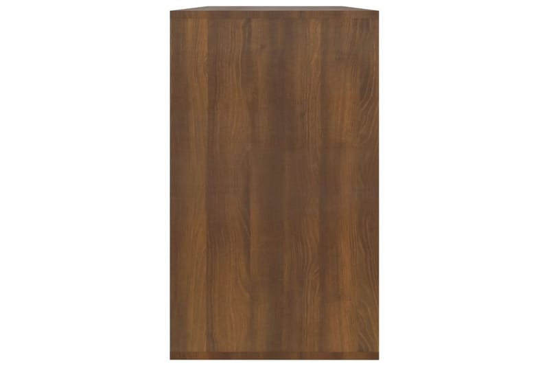 Skjenk brun eik 120x41x75 cm sponplate - Brun - Oppbevaring - Oppbevaringsmøbler - Sideboard & skjenker