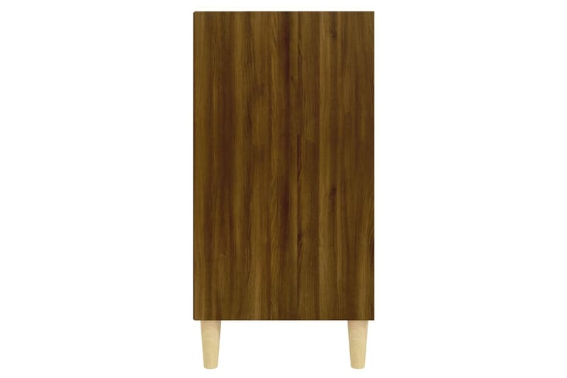 Skjenk brun eik 57x35x70 cm sponplate - Brun - Oppbevaring - Oppbevaringsmøbler - Sideboard & skjenker