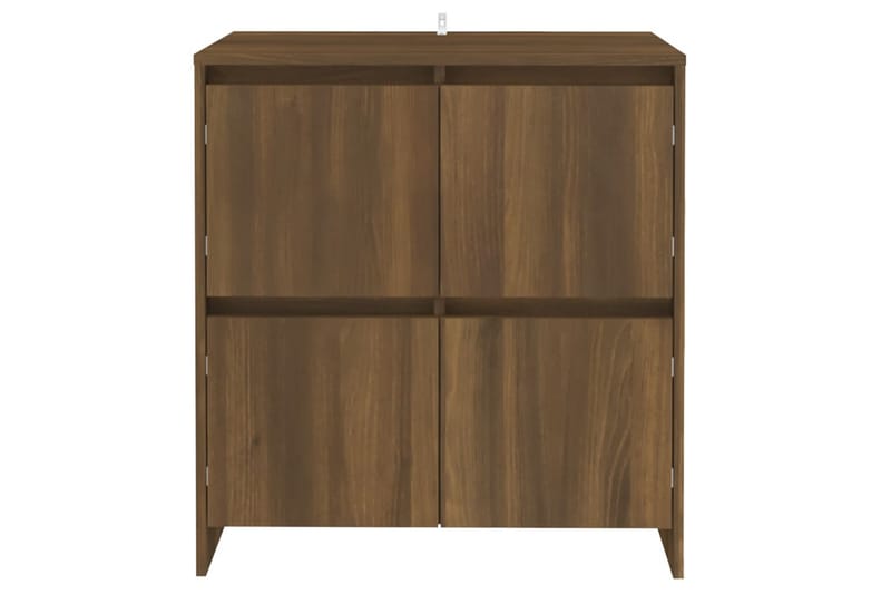 Skjenk brun eik 70x41x75 cm sponplate - Brun - Oppbevaring - Oppbevaringsmøbler - Sideboard & skjenker