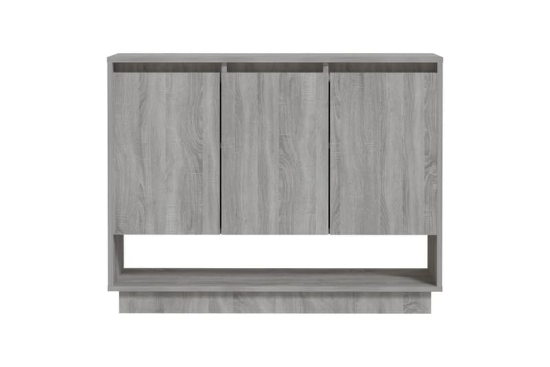 Skjenk grå sonoma eik 97x31x75 cm sponplate - Grå - Oppbevaring - Oppbevaringsmøbler - Sideboard & skjenker