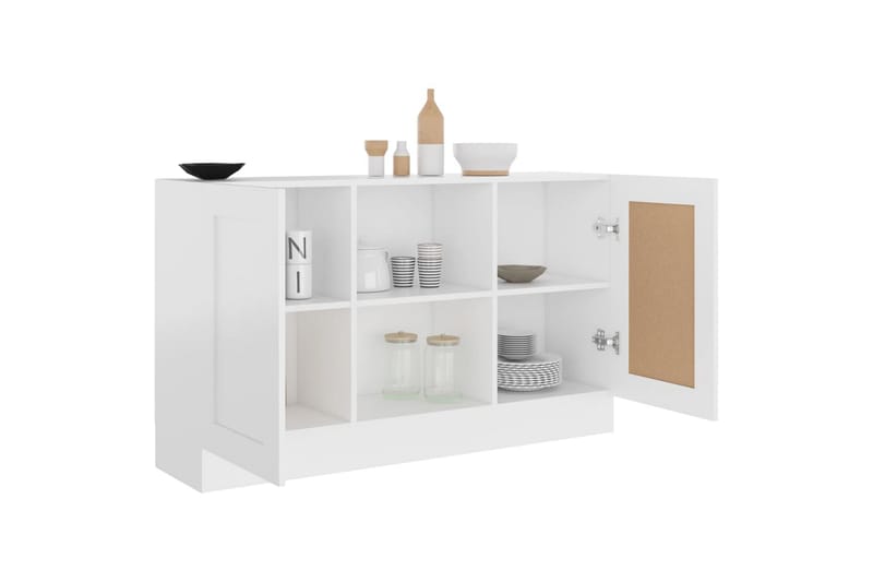 Skjenk hvit 120x30,5x70 cm sponplate - Hvit - Oppbevaring - Oppbevaringsmøbler - Sideboard & skjenker