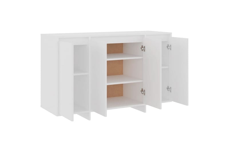 Skjenk hvit 120x41x75 cm sponplate - Hvit - Oppbevaring - Oppbevaringsmøbler - Sideboard & skjenker