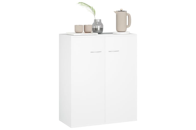 Skjenk hvit 60x30x75 cm sponplate - Oppbevaring - Oppbevaringsmøbler - Sideboard & skjenker