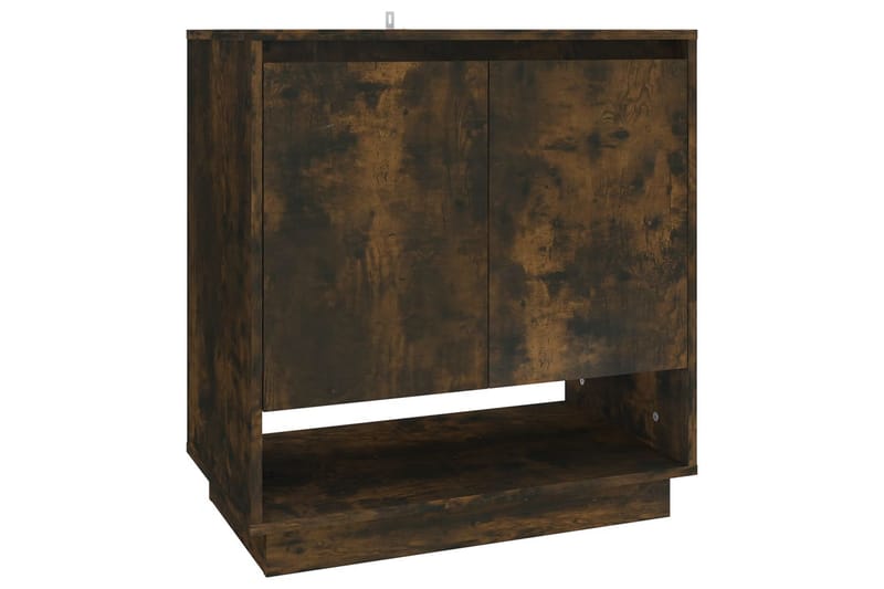 Skjenk røkt eik 70x41x75 cm sponplate - Brun - Oppbevaring - Oppbevaringsmøbler - Sideboard & skjenker