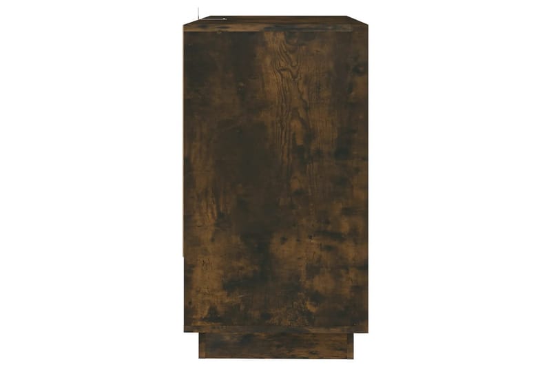 Skjenk røkt eik 70x41x75 cm sponplate - Brun - Oppbevaring - Oppbevaringsmøbler - Sideboard & skjenker