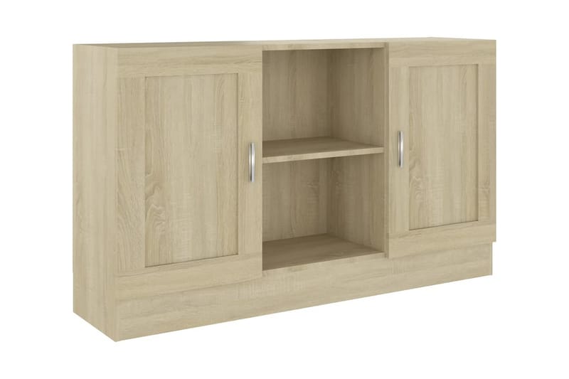 Skjenk sonoma eik 120x30,5x70 cm sponplate - Brun - Oppbevaring - Oppbevaringsmøbler - Sideboard & skjenker