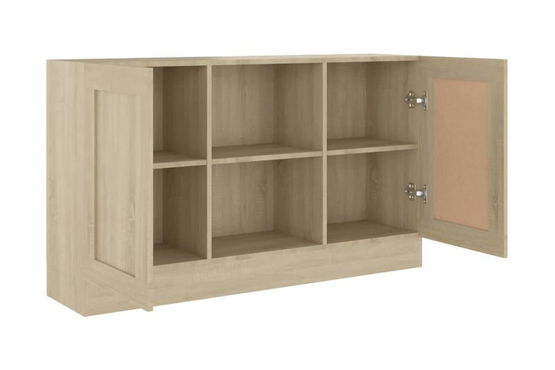 Skjenk sonoma eik 120x30,5x70 cm sponplate - Brun - Oppbevaring - Oppbevaringsmøbler - Sideboard & skjenker