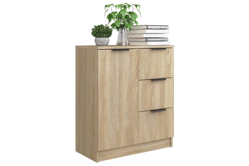 Skjenk sonoma eik 60x30x70 cm konstruert tre - Brun - Oppbevaring - Oppbevaringsmøbler - Sideboard & skjenker