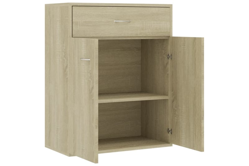 Skjenk sonoma eik 60x30x75 cm sponplate - Oppbevaring - Oppbevaringsmøbler - Sideboard & skjenker