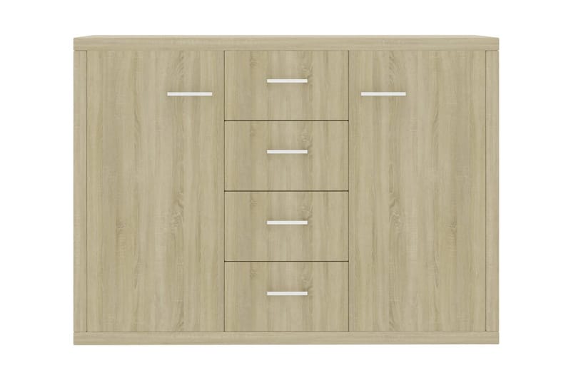 Skjenk sonoma eik 88x30x65 cm sponplate - Oppbevaring - Oppbevaringsmøbler - Sideboard & skjenker