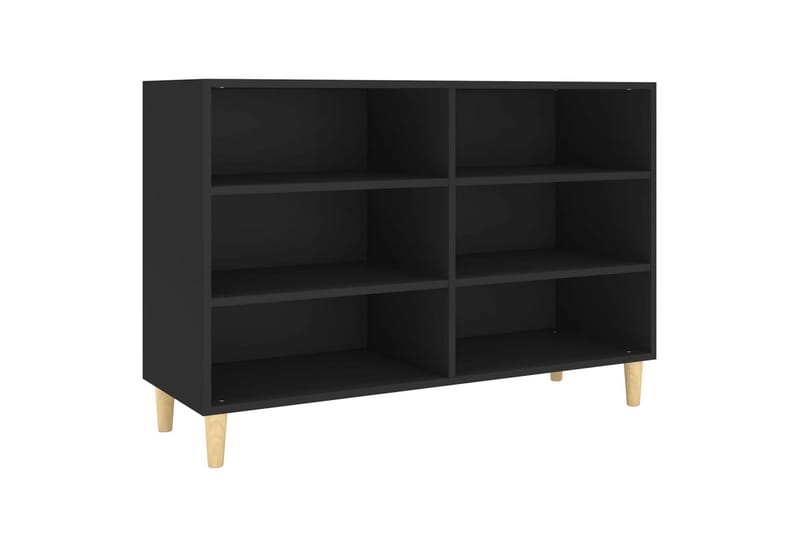 Skjenk svart 103,5x35x70 cm sponplate - Svart - Oppbevaring - Oppbevaringsmøbler - Sideboard & skjenker