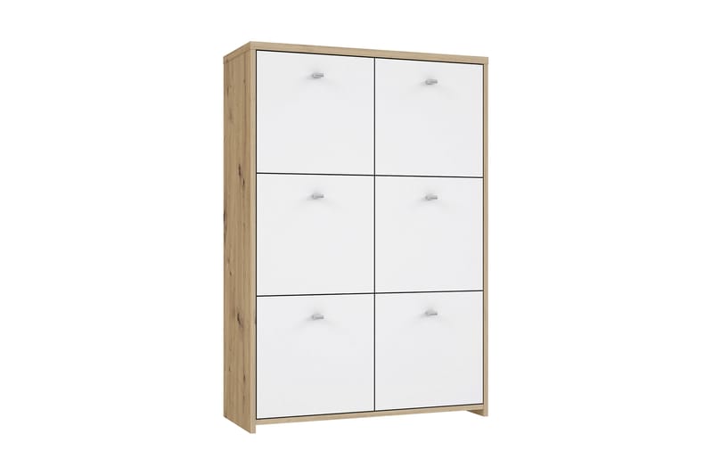 Toledor skjenk 113x77 cm - Brun / Hvit - Oppbevaring - Oppbevaringsmøbler - Sideboard & skjenker