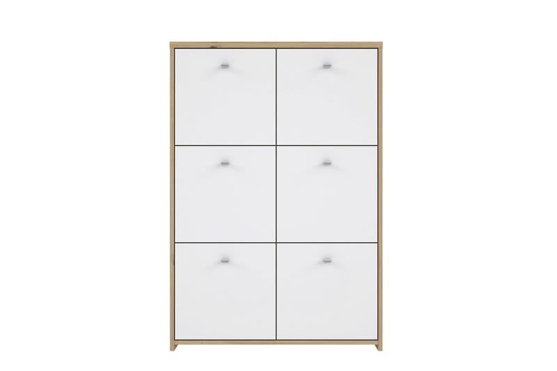 Toledor skjenk 113x77 cm - Brun / Hvit - Oppbevaring - Oppbevaringsmøbler - Sideboard & skjenker