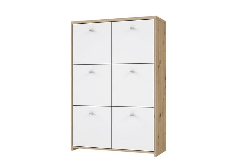 Toledor skjenk 113x77 cm - Brun / Hvit - Oppbevaring - Oppbevaringsmøbler - Sideboard & skjenker