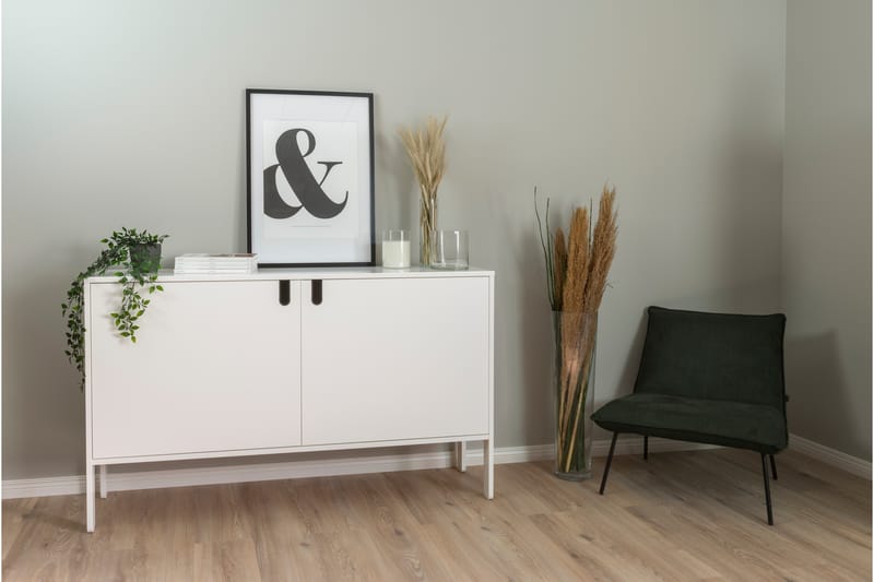 Uno Skap 148x40 cm - Hvit - Oppbevaring - Oppbevaringsmøbler - Sideboard & skjenker