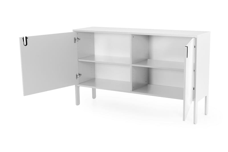 Uno Skap 148x40 cm - Hvit - Oppbevaring - Oppbevaringsmøbler - Sideboard & skjenker