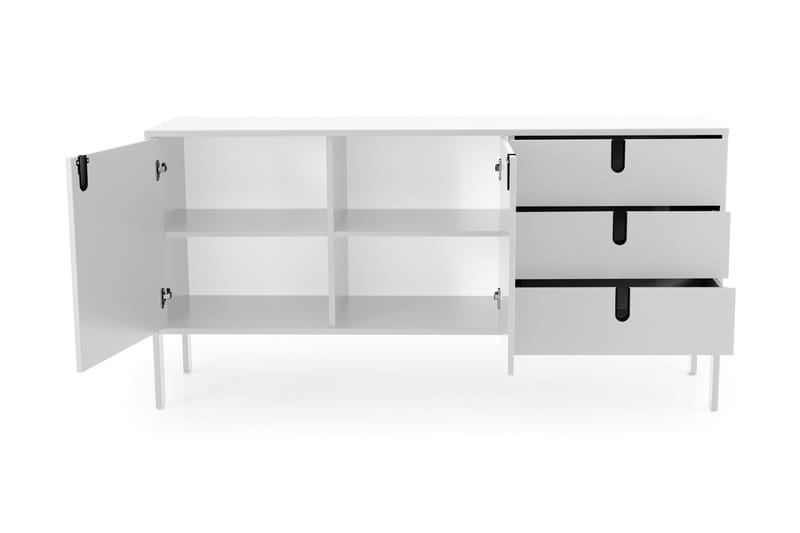 Uno Skjenk 171x46 cm - Hvit - Oppbevaring - Oppbevaringsmøbler - Sideboard & skjenker