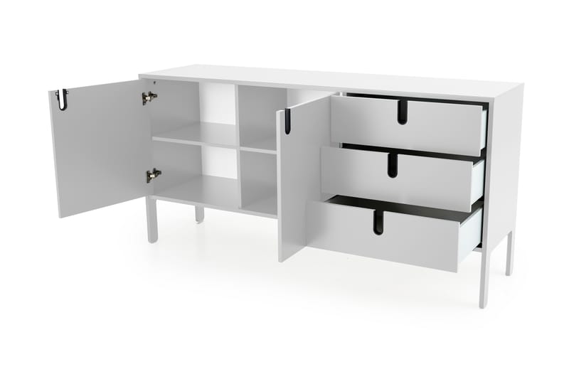 Uno Skjenk 171x46 cm - Hvit - Oppbevaring - Oppbevaringsmøbler - Sideboard & skjenker