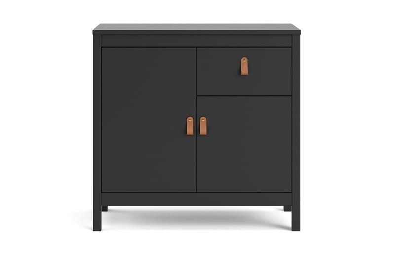 Vallvidera Sideboard 38x82 cm - Svart/Natur - Oppbevaring - Oppbevaringsmøbler - Sideboard & skjenker