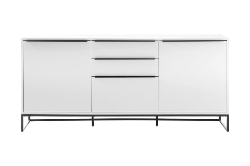 Wainfelin Avlastningsbord 184 cm - Hvit / Svart - Oppbevaring - Oppbevaringsmøbler - Sideboard & skjenker