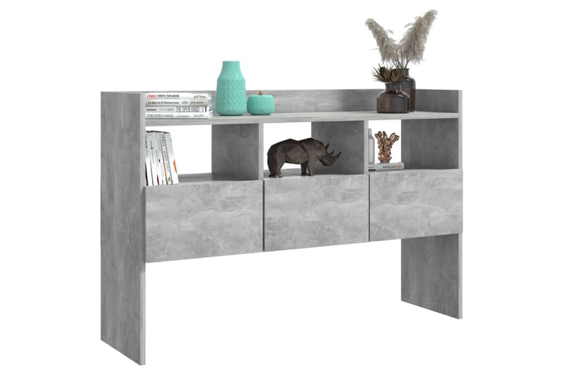 Skjenk betonggrå 105x30x70 cm sponplate - Grå - Oppbevaring - Oppbevaringsmøbler - Sideboard & skjenker