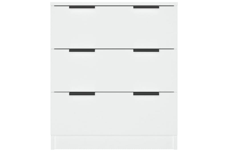 Skjenk hvit 60x30x70 cm konstruert tre - Hvit - Oppbevaring - Oppbevaringsmøbler - Sideboard & skjenker