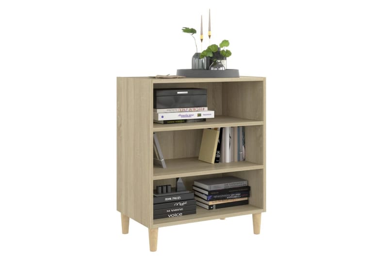 Skjenk sonoma eik 57x35x70 cm sponplate - Brun - Oppbevaring - Oppbevaringsmøbler - Sideboard & skjenker