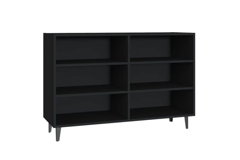 Skjenk svart 103,5x35x70 cm sponplate - Svart - Oppbevaring - Oppbevaringsmøbler - Sideboard & skjenker