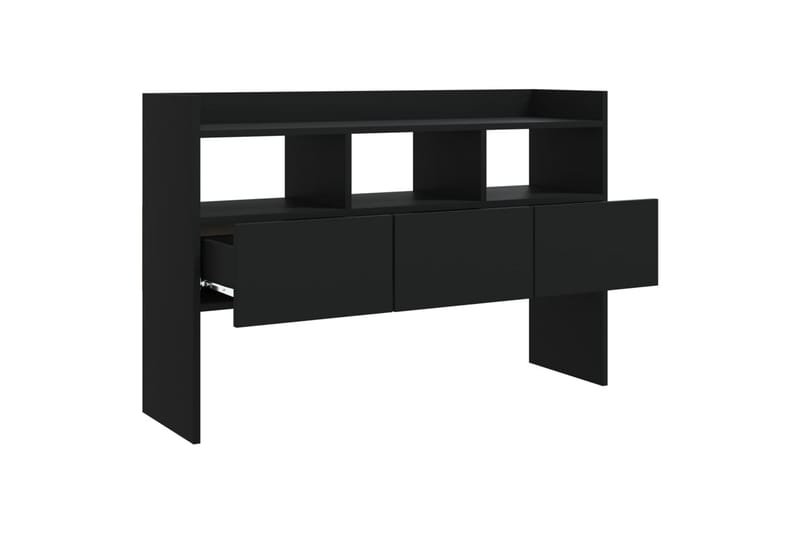 Skjenk svart 105x30x70 cm sponplate - Svart - Oppbevaring - Oppbevaringsmøbler - Sideboard & skjenker