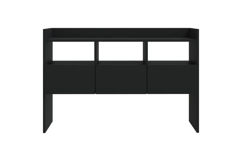 Skjenk svart 105x30x70 cm sponplate - Svart - Oppbevaring - Oppbevaringsmøbler - Sideboard & skjenker