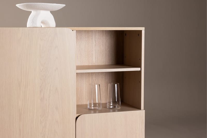 Tyresö Skjenk 80 cm - Beige - Oppbevaring - Oppbevaringsmøbler - Sideboard & skjenker