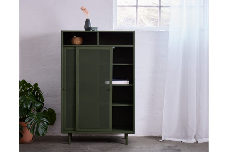 Annabel Highboard - Grønn - Oppbevaring - Skap - Oppbevaringsskap