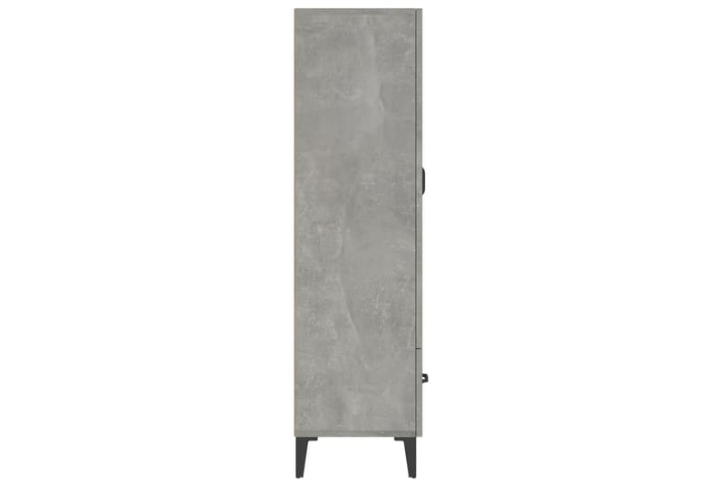 beBasic Highboard betonggrå 70x31x115 cm konstruert tre - GrÃ¥ - Oppbevaring - Skap - Oppbevaringsskap