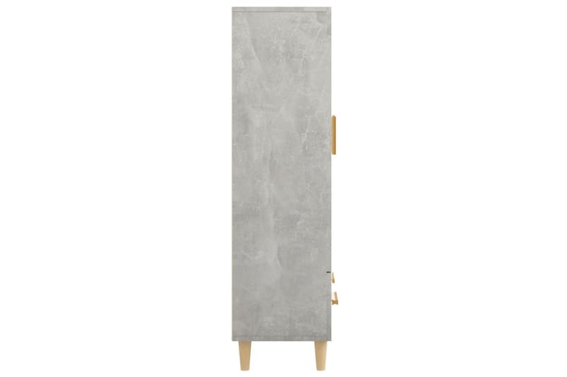 beBasic Highboard betonggrå 70x31x115 cm konstruert tre - GrÃ¥ - Oppbevaring - Skap - Oppbevaringsskap