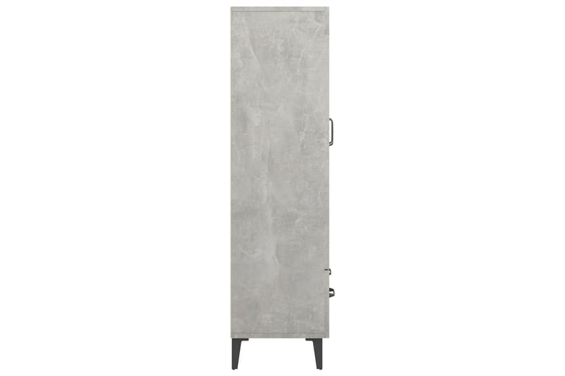 beBasic Highboard betonggrå 70x31x115 cm konstruert tre - GrÃ¥ - Oppbevaring - Skap - Oppbevaringsskap