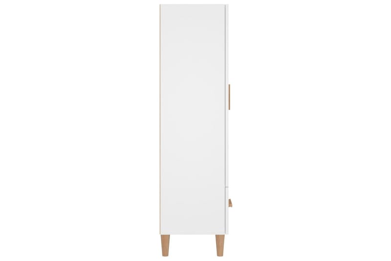 beBasic Highboard hvit 70x31x115 cm konstruert tre - Hvit - Oppbevaring - Skap - Oppbevaringsskap