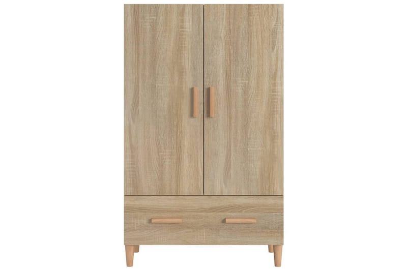 beBasic Highboard sonoma eik 70x31x115 cm konstruert tre - Brun - Oppbevaring - Skap - Oppbevaringsskap