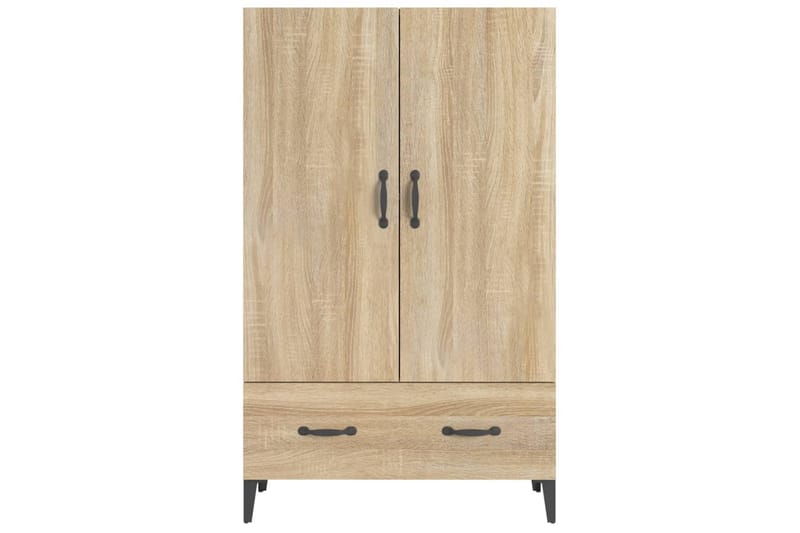 beBasic Highboard sonoma eik 70x31x115 cm konstruert tre - Brun - Oppbevaring - Skap - Oppbevaringsskap