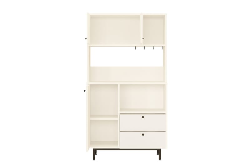 Donae Highboard - Hvit - Oppbevaring - Skap - Oppbevaringsskap