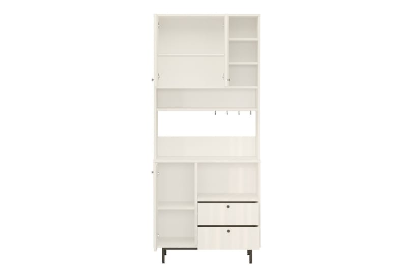 Donae Highboard - Hvit - Oppbevaring - Skap - Oppbevaringsskap