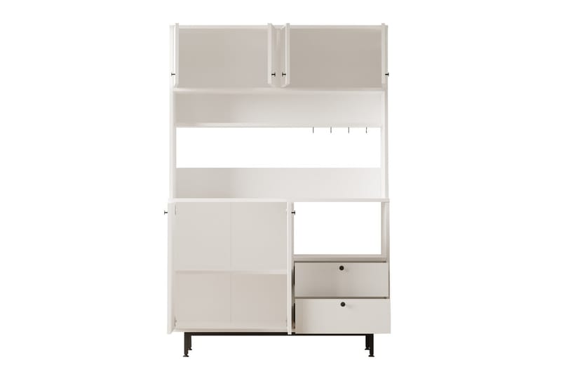 Donae Highboard - Hvit - Oppbevaring - Skap - Oppbevaringsskap