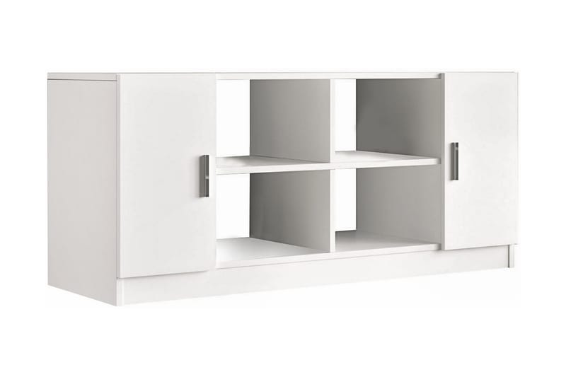 Barrock Highboard 46x140 cm - Hvit - Oppbevaring - Skap - Oppbevaringsskap