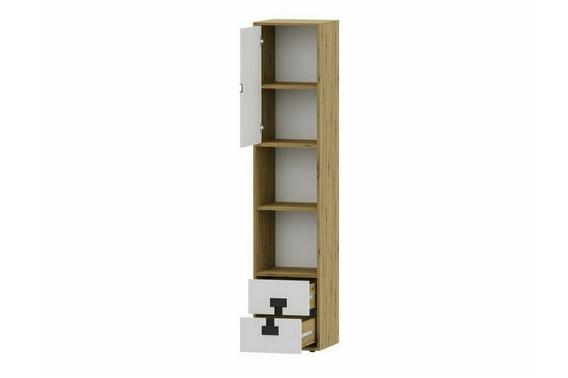 Castlebay Highboard - Hvid - Oppbevaring - Skap - Oppbevaringsskap