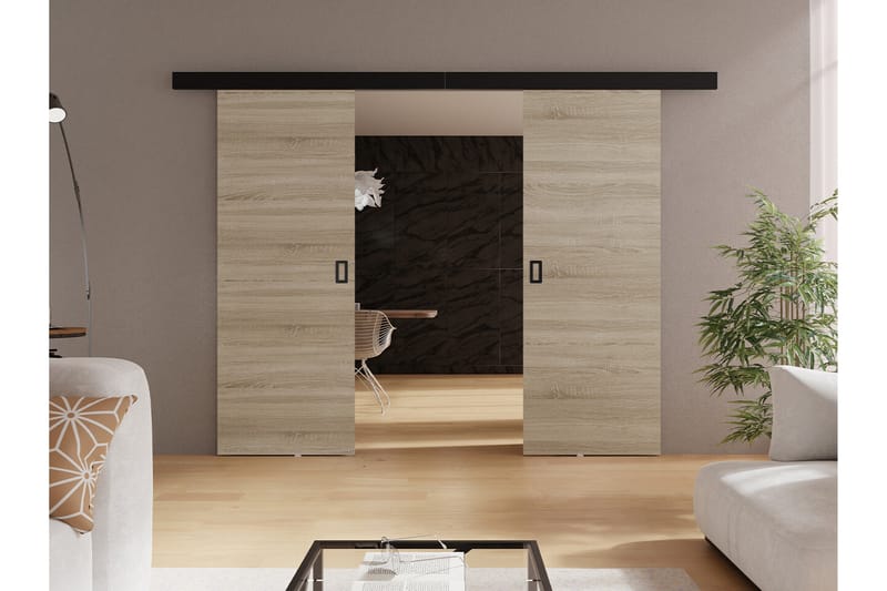 Clonmore Highboard - Brun - Oppbevaring - Skap - Oppbevaringsskap