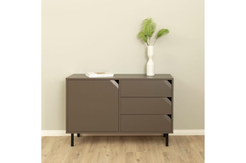 Corner Sideboard 118 cm - Beige - Oppbevaringsskap