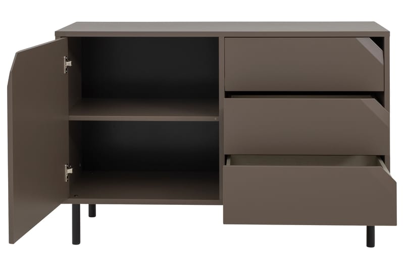 Corner Sideboard 118 cm - Beige - Oppbevaringsskap