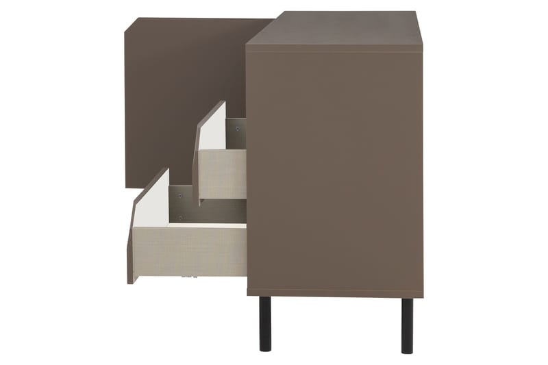 Corner Sideboard 118 cm - Beige - Oppbevaringsskap