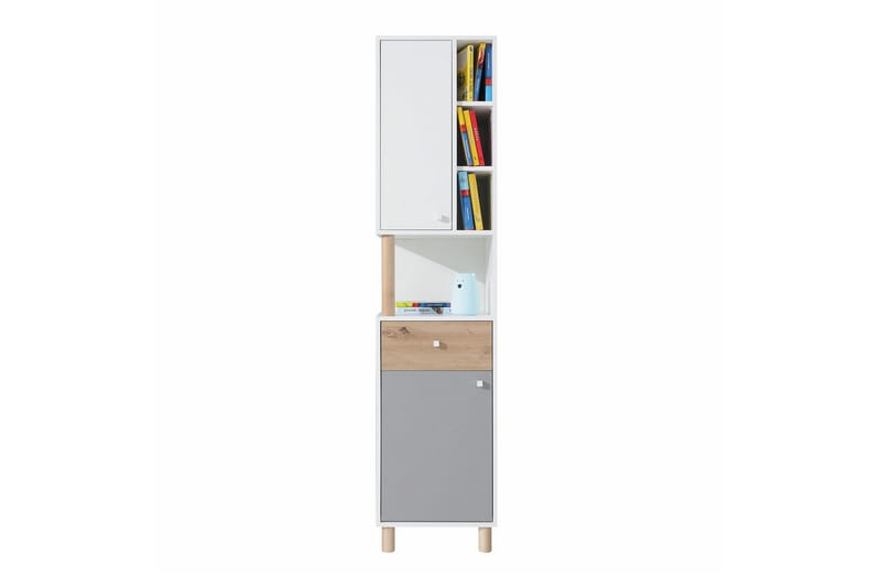 Edinbane Highboard - Hvid - Oppbevaring - Skap - Oppbevaringsskap